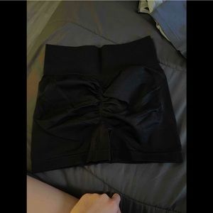 Workout Shorts Size Medium Black & Gray